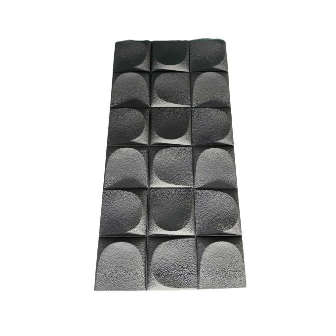 Décoration de maison moderne avec panneau de roche PU